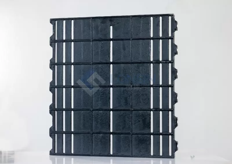 Cast iron flooring