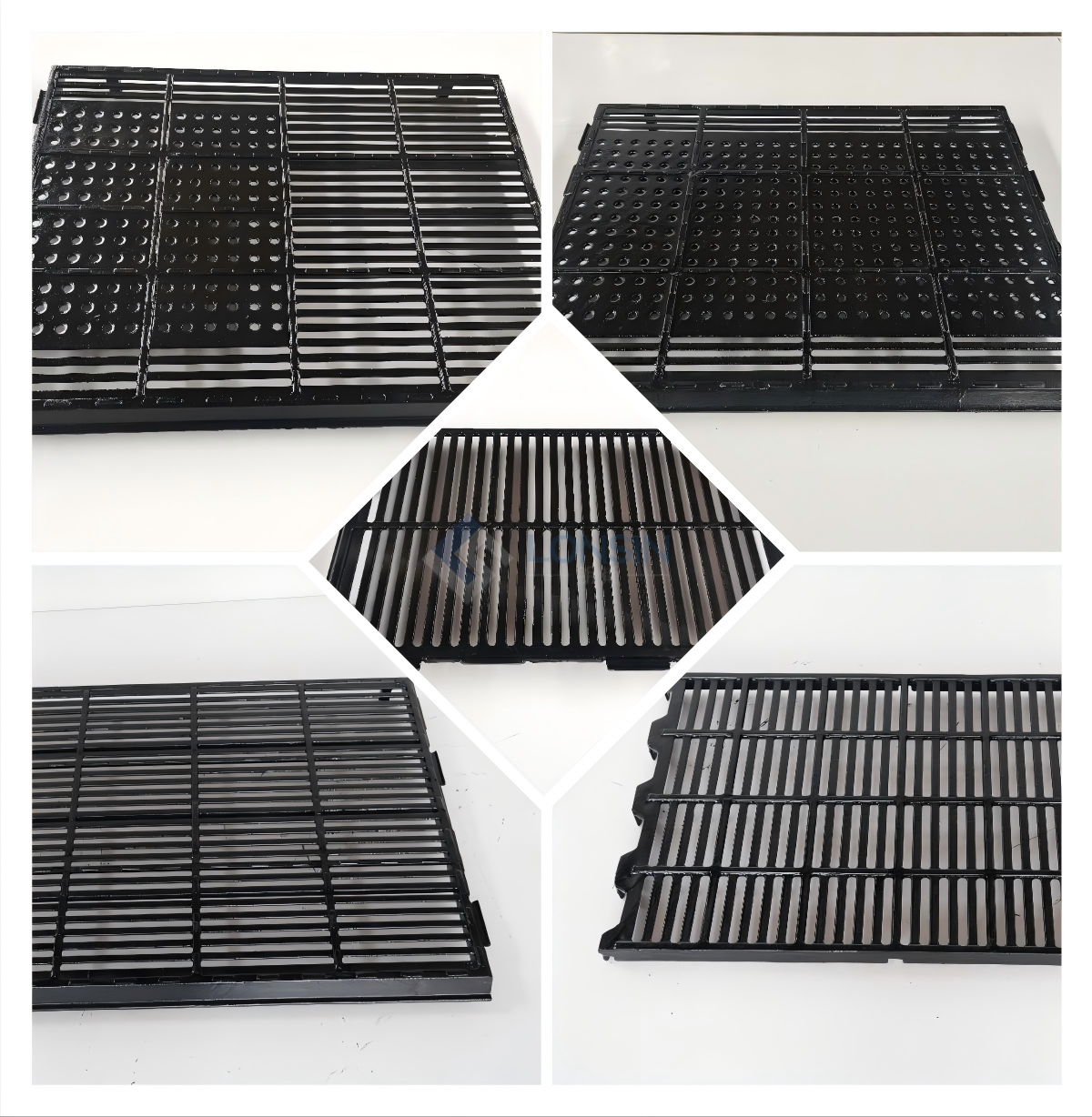 Cast iron flooring