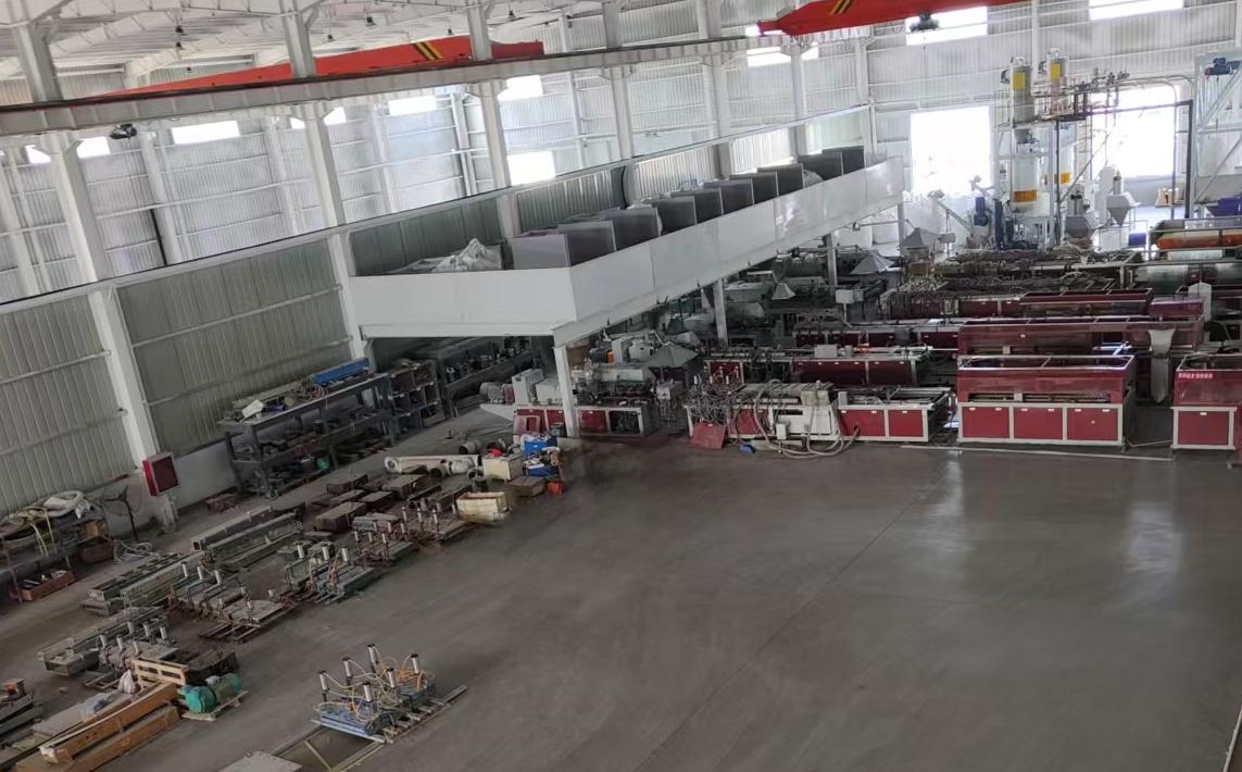output of ten  thousand tons of PVC products has officially commenced operation